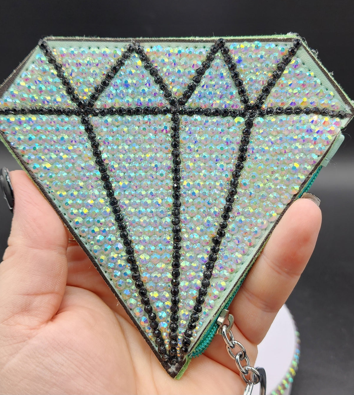 Celina Miller Art - Bling Diamond Coin Purse