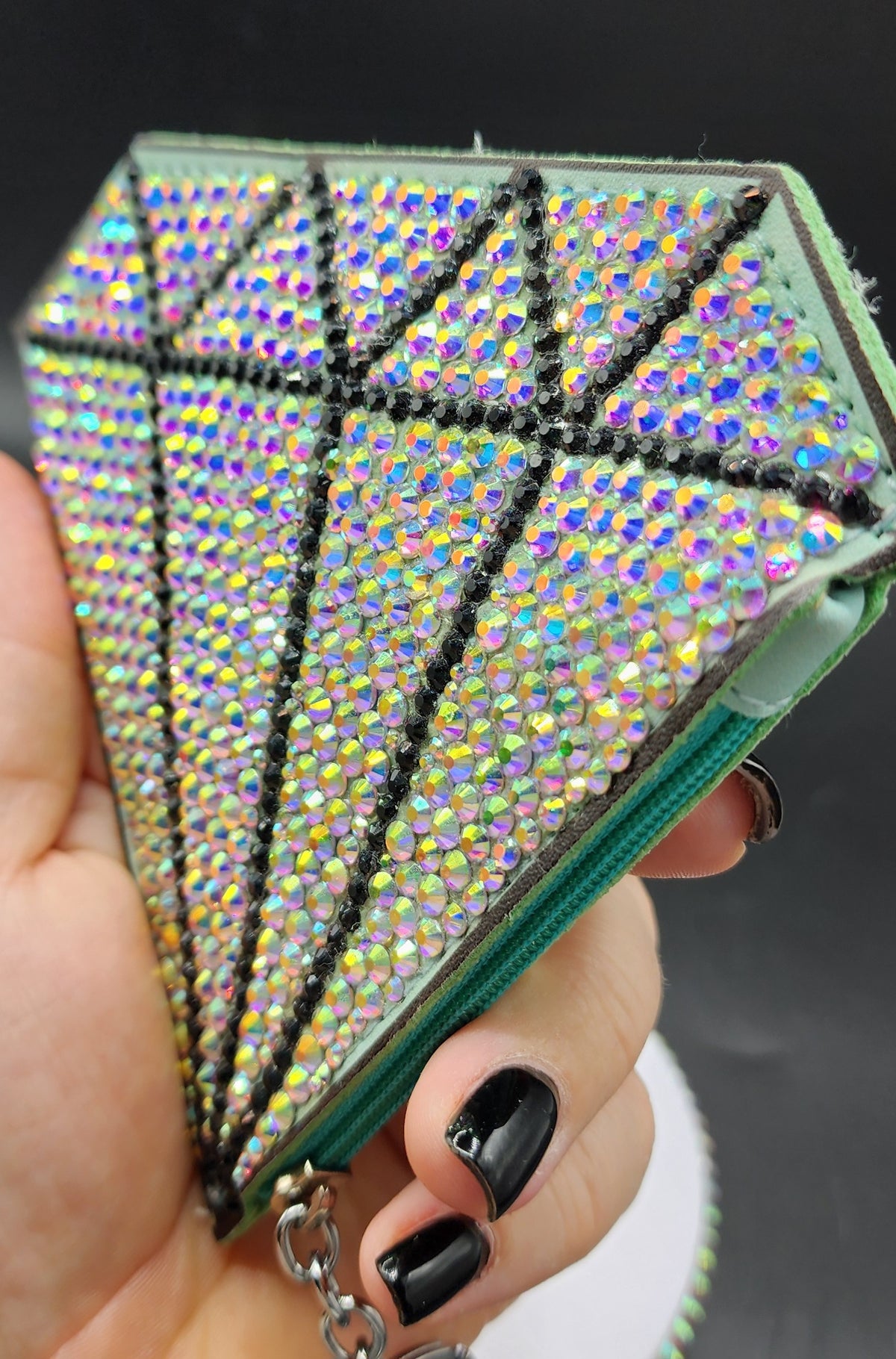 Celina Miller Art - Bling Diamond Coin Purse