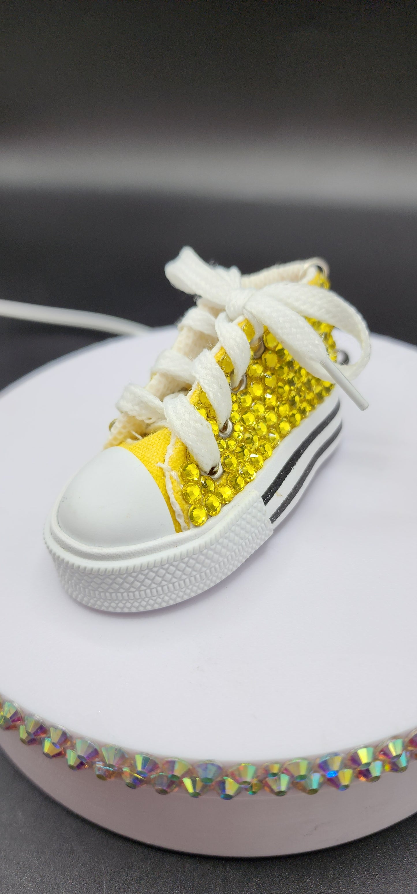 Celina Miller Art - Bling Mini Chuck Keychain