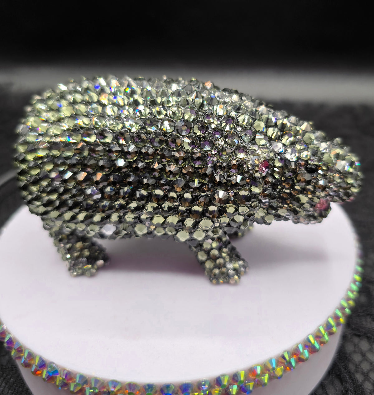 Celina Miller Art - Bling Small Hippo