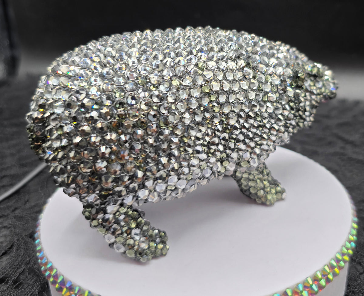 Celina Miller Art - Bling Large Hippo