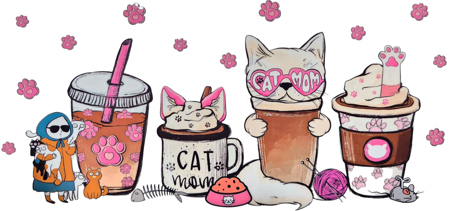 Cat Mama 16 oz Tumbler