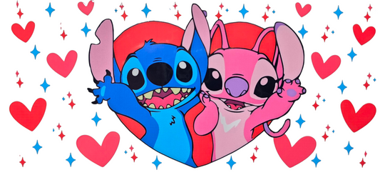 Stitch and Angel 16 oz Tumbler