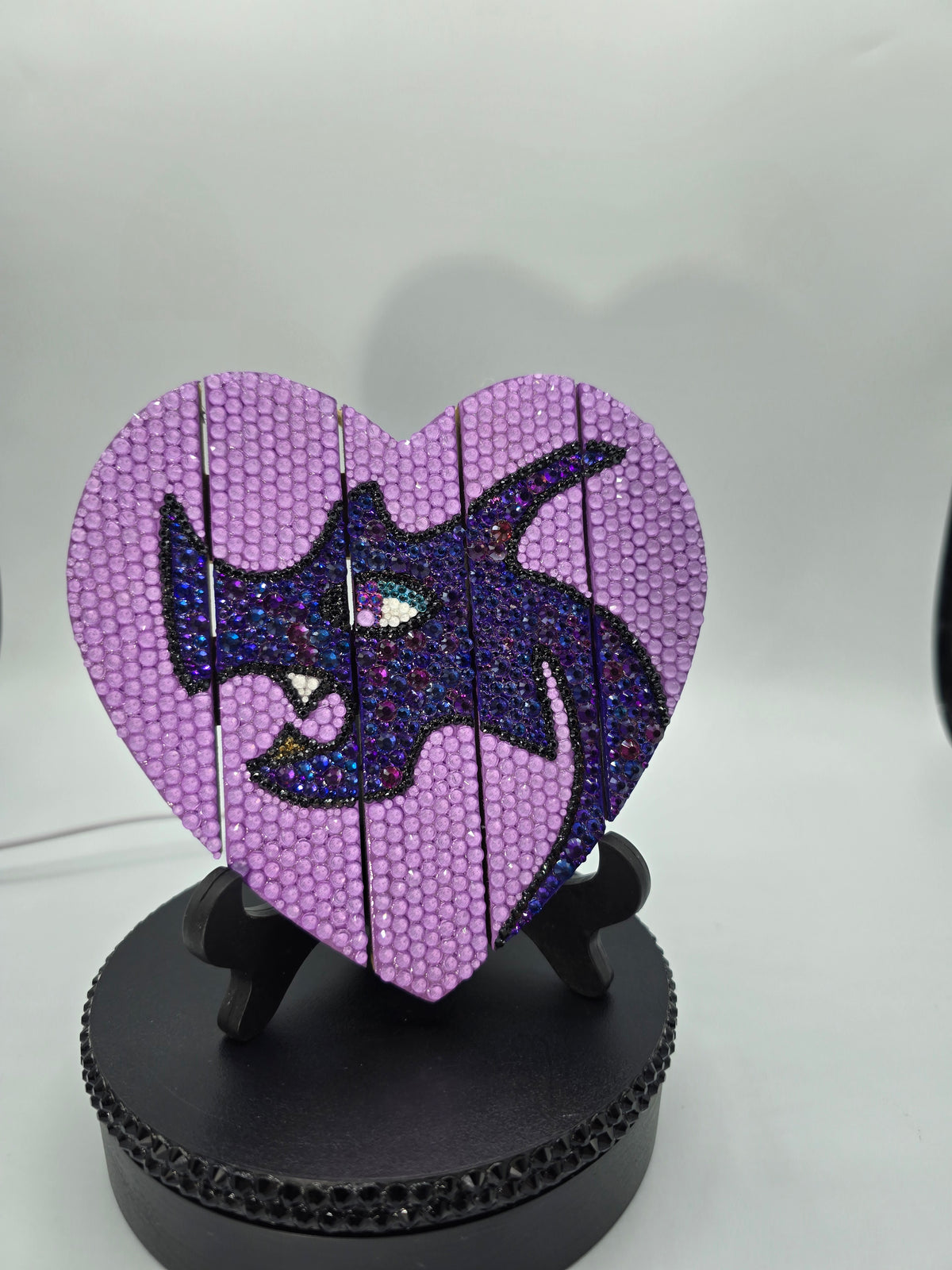 Celina Miller Art - Bling Purple Dragon Wall Art