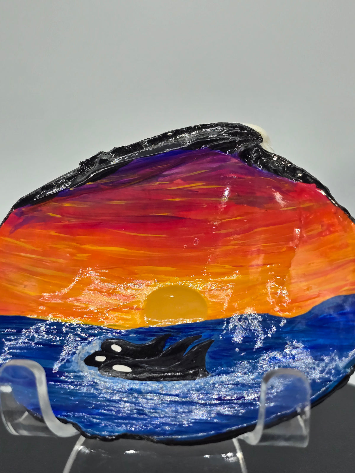 Celina Miller Art - Painted Seashell