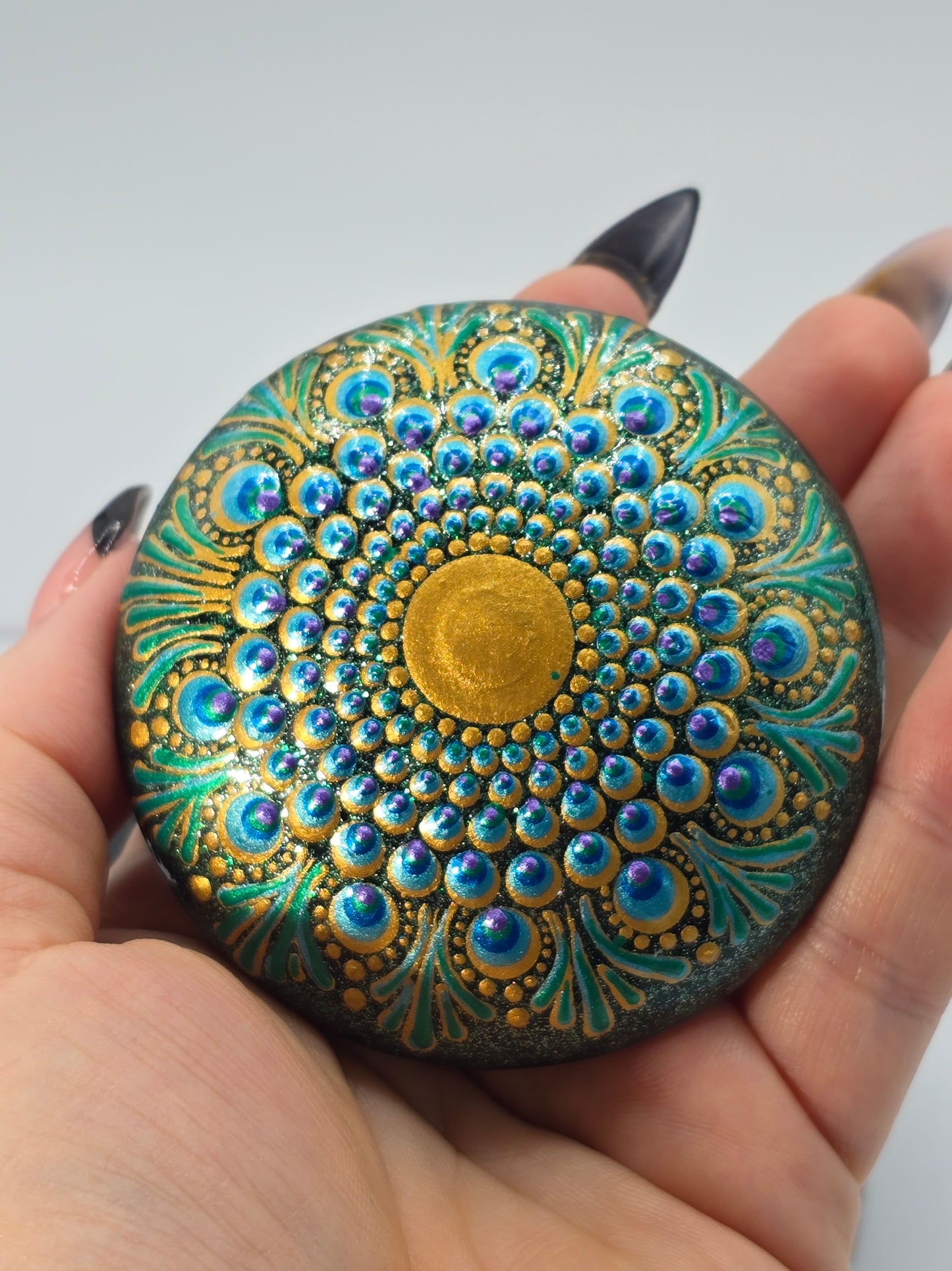 Celina Miller Art - Peacock Stone