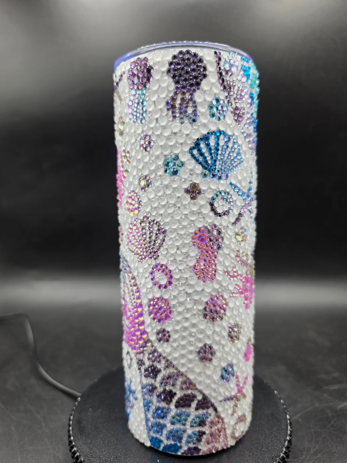 Celina Miller Art - Bling Magical Mermaid Tumbler
