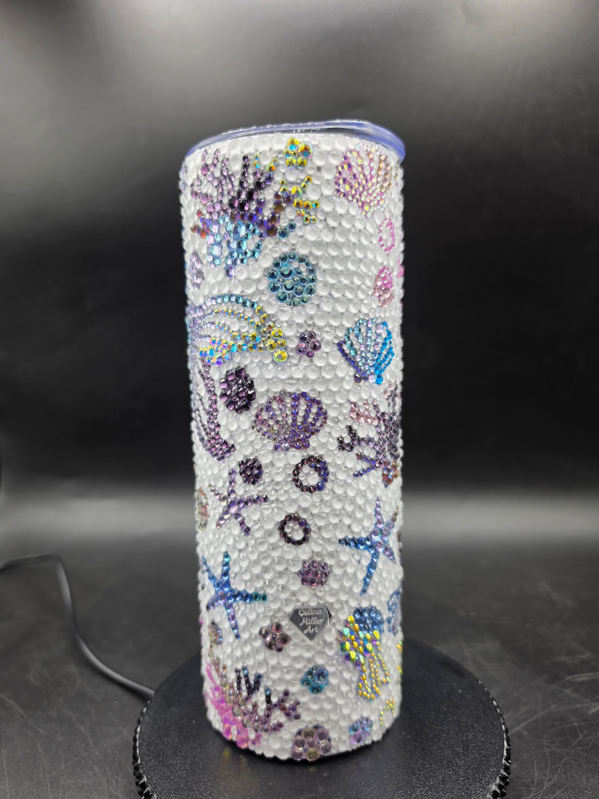 Celina Miller Art - Bling Magical Mermaid Tumbler