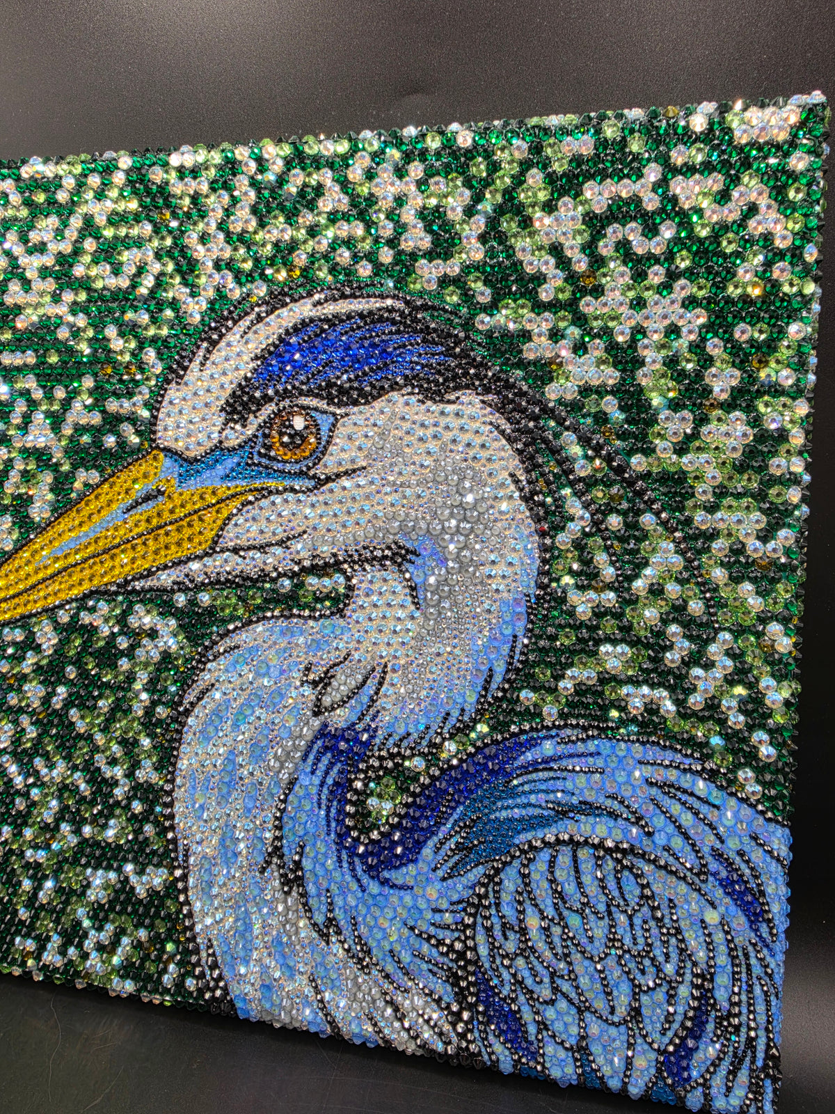 Celina Miller Art - Bling Pacific Blue Heron