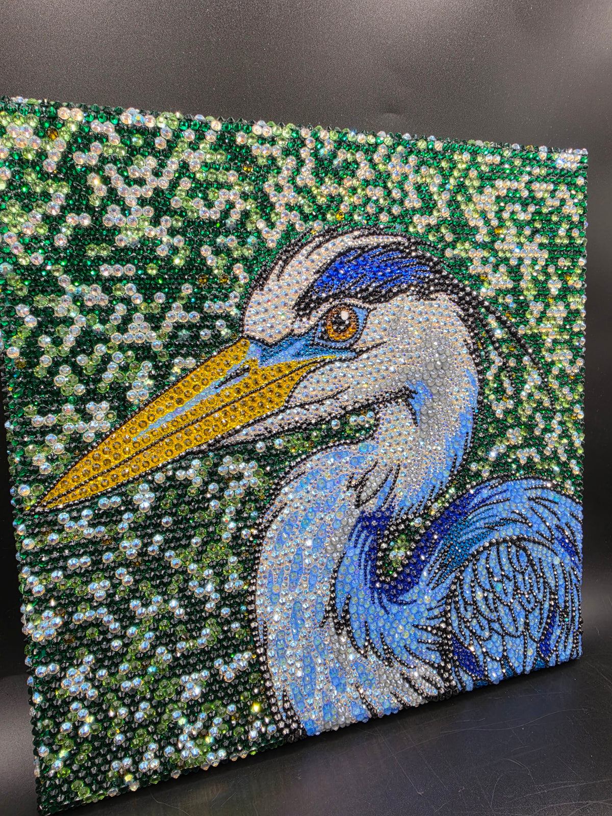 Celina Miller Art - Bling Pacific Blue Heron