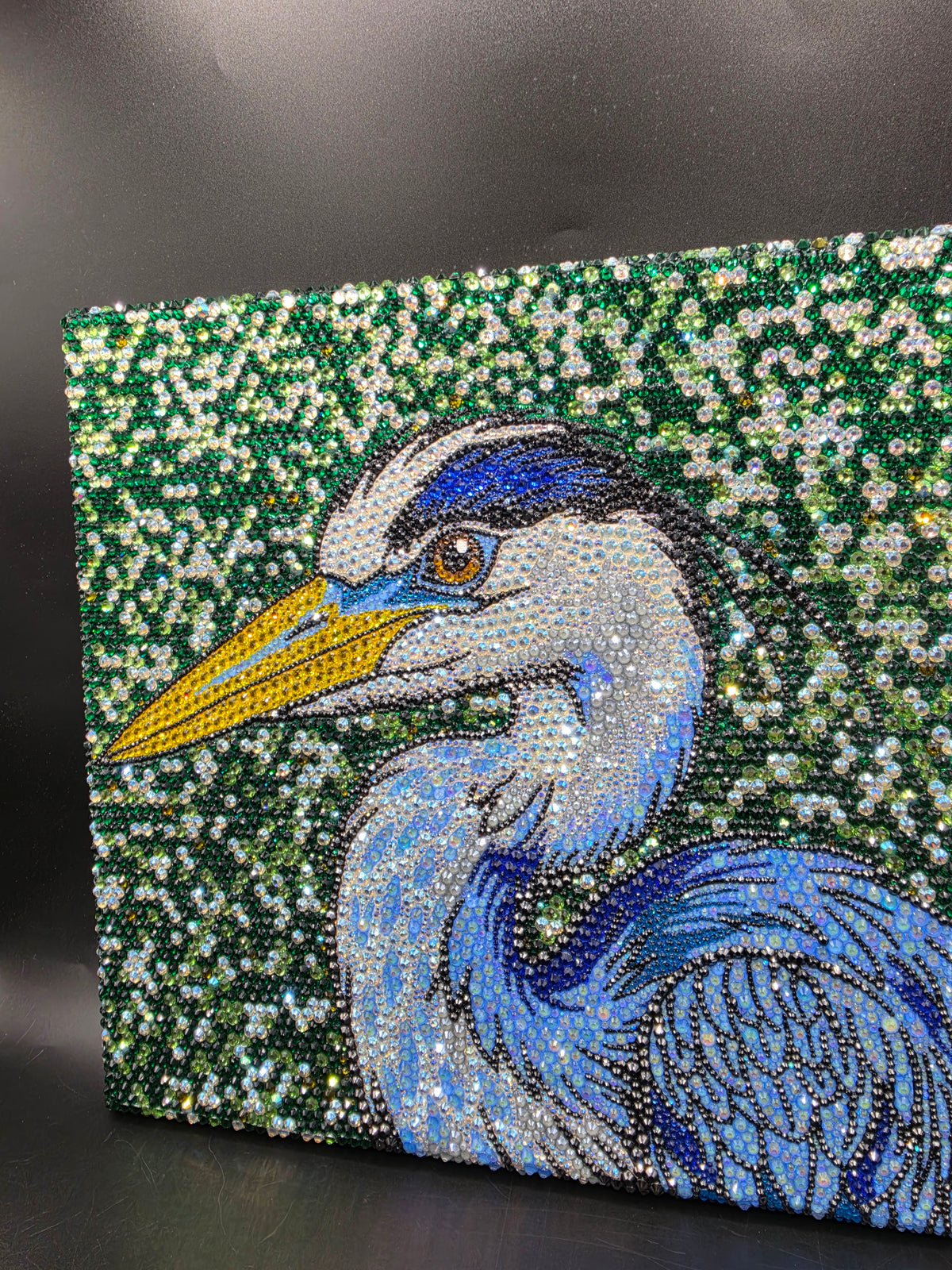 Celina Miller Art - Bling Pacific Blue Heron