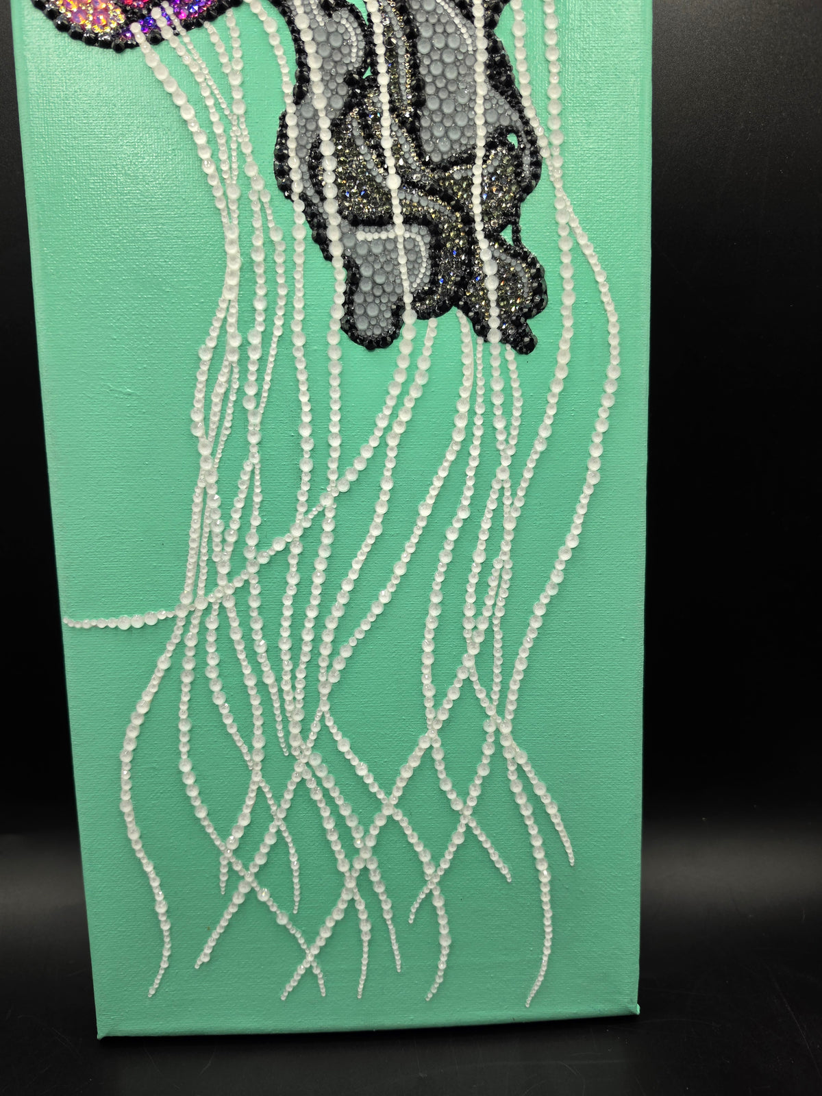 Celina Miller Art - Bling Jellyfish Canvas