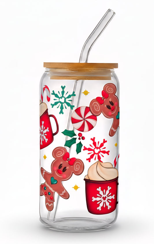 Mickey Mouse Gingerbread 16 oz Tumbler