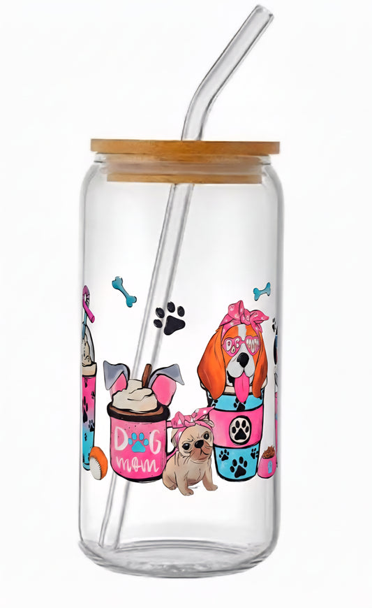 Dog Mama 16 oz Tumbler
