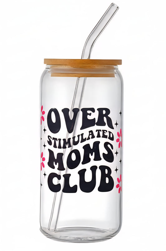 Over Stimulated Moms Club 16 oz Tumbler