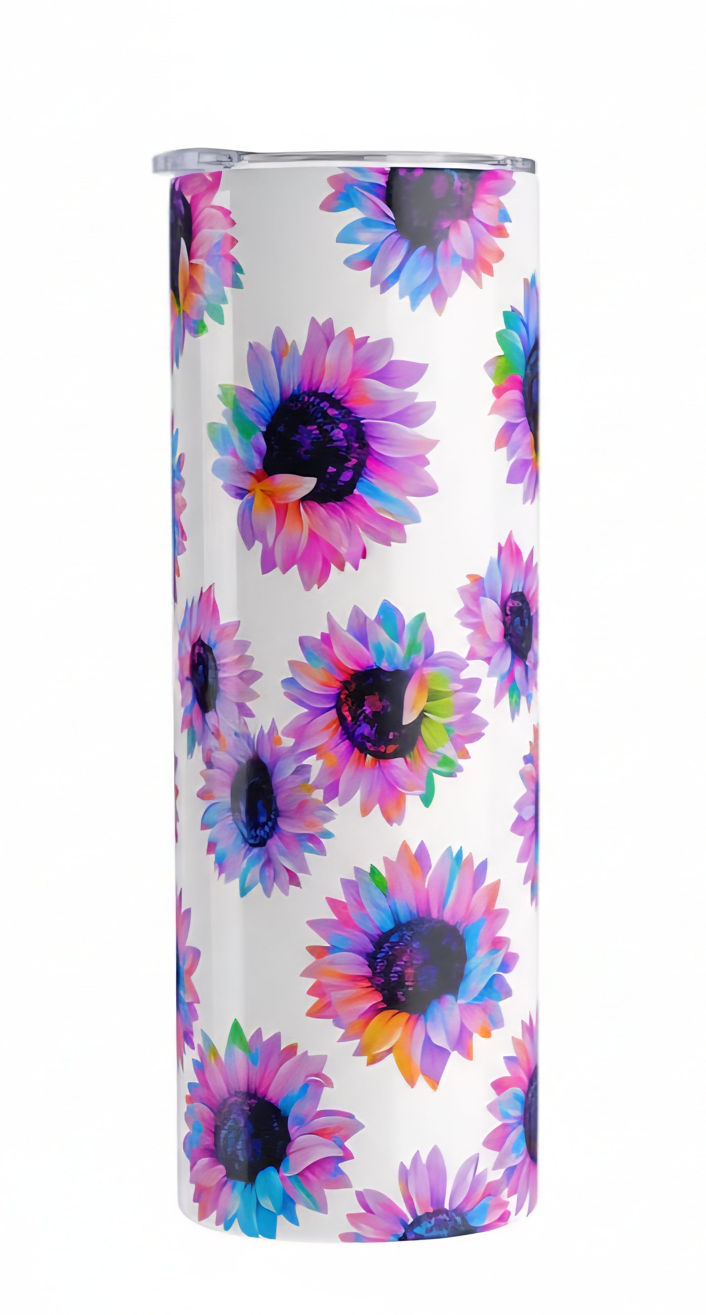 Rainbow Sunflowers 20 oz Tumbler