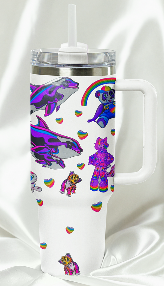 Lisa Frank 40 oz Tumbler