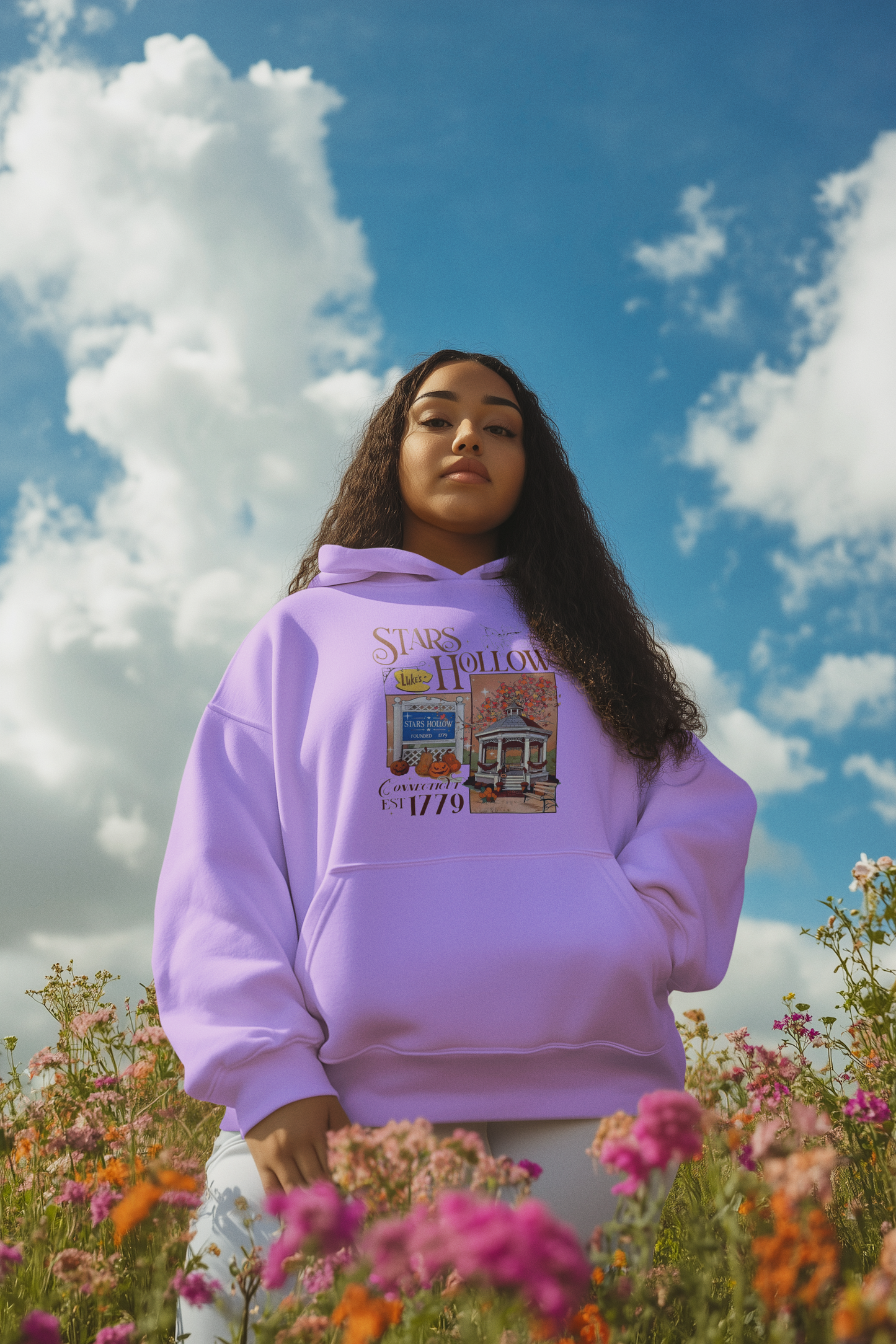 Gilmore Girls Stars Hollow Hoodie