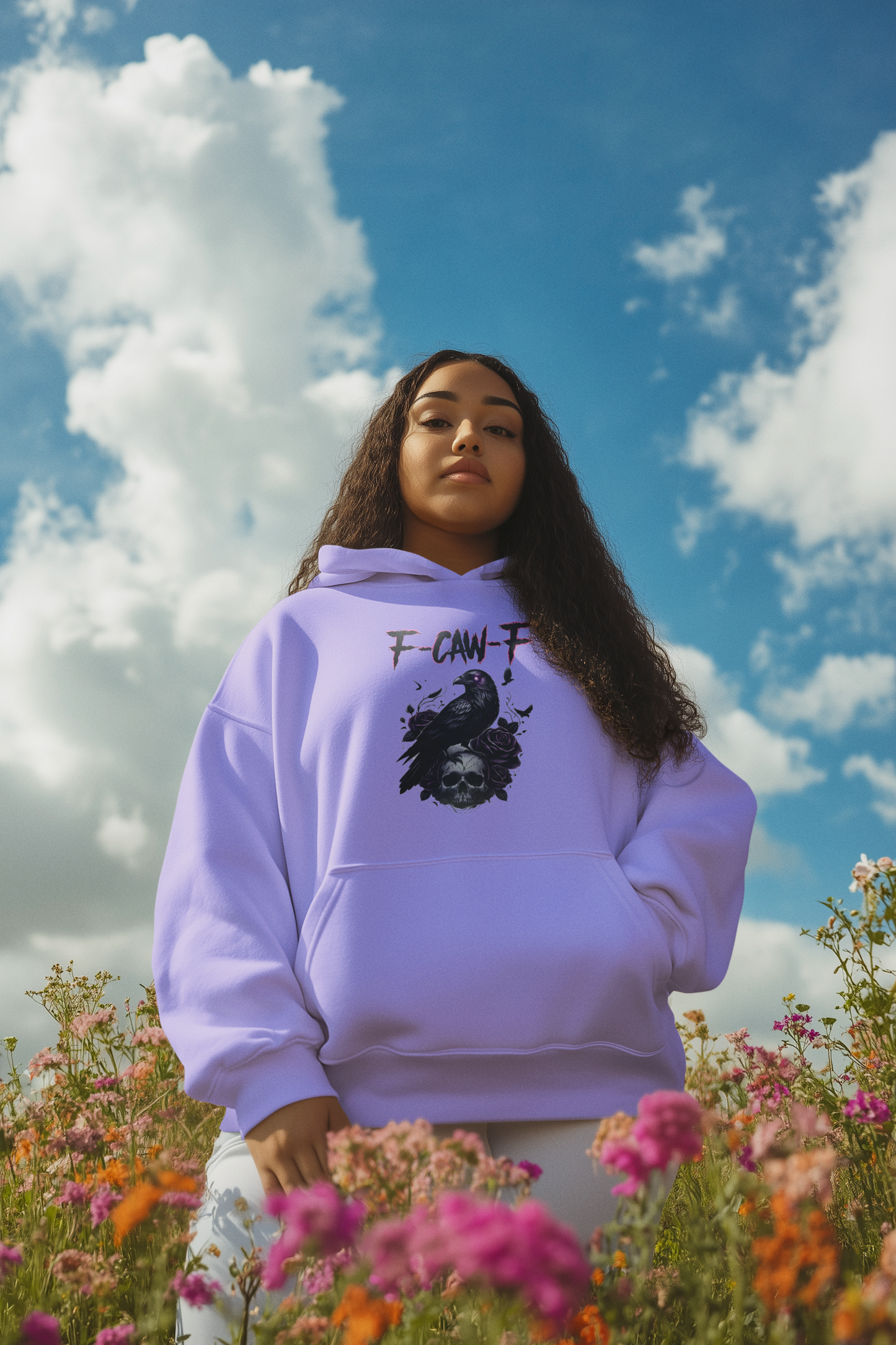 F-CAW-F Raven Hoodie