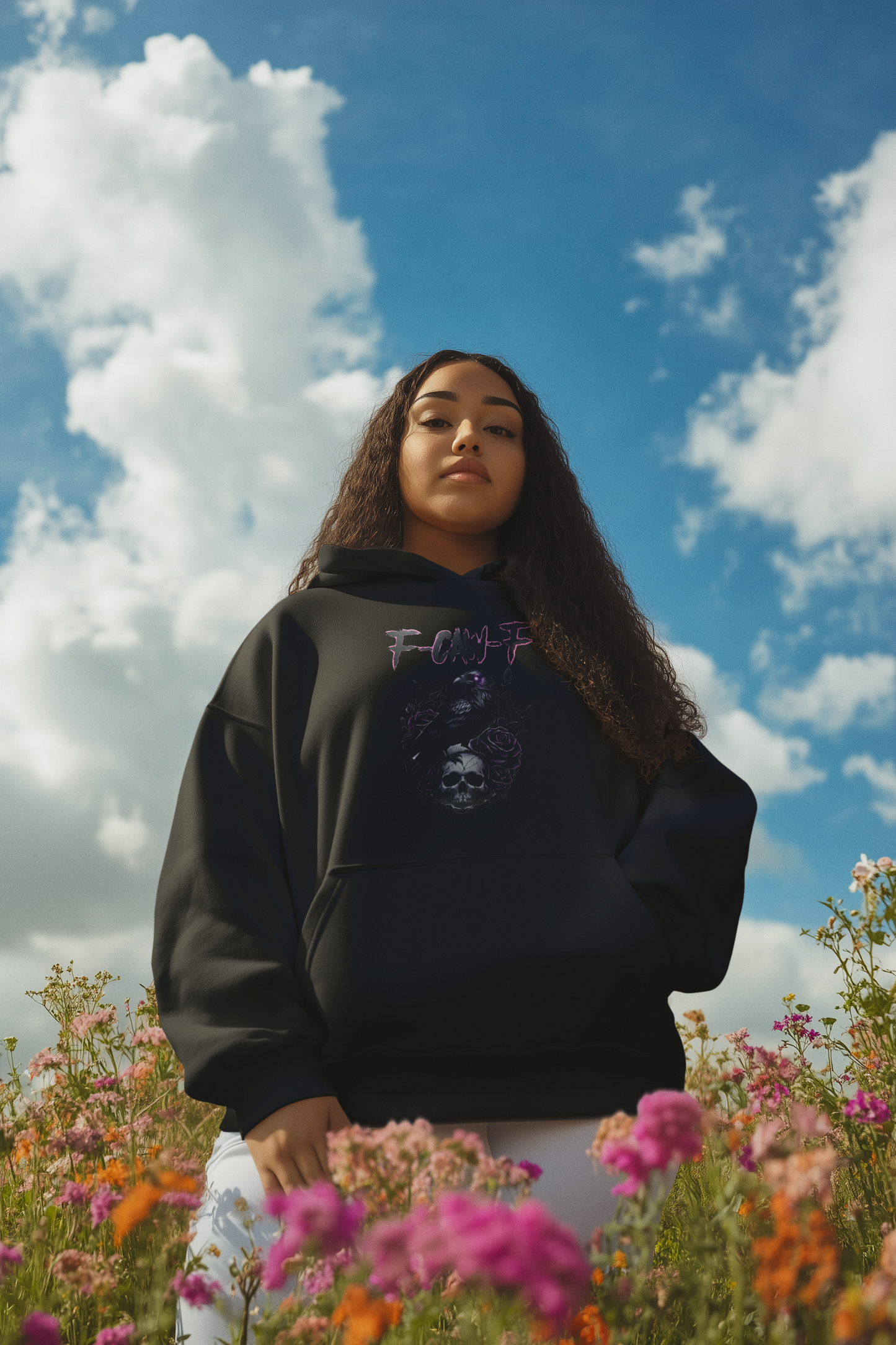 F-CAW-F Raven Hoodie