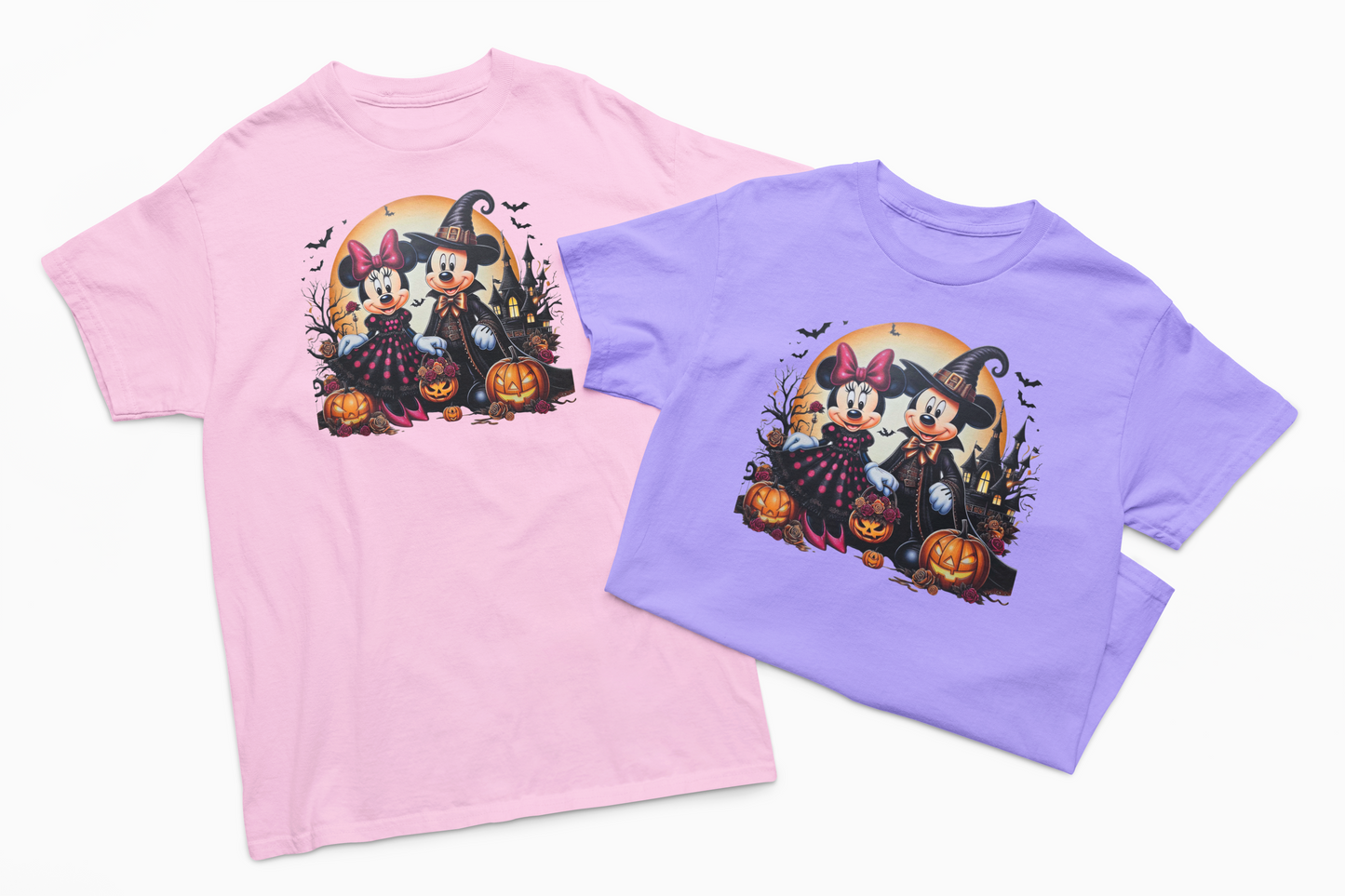 Mickey and Minnie Halloween T-Shirt