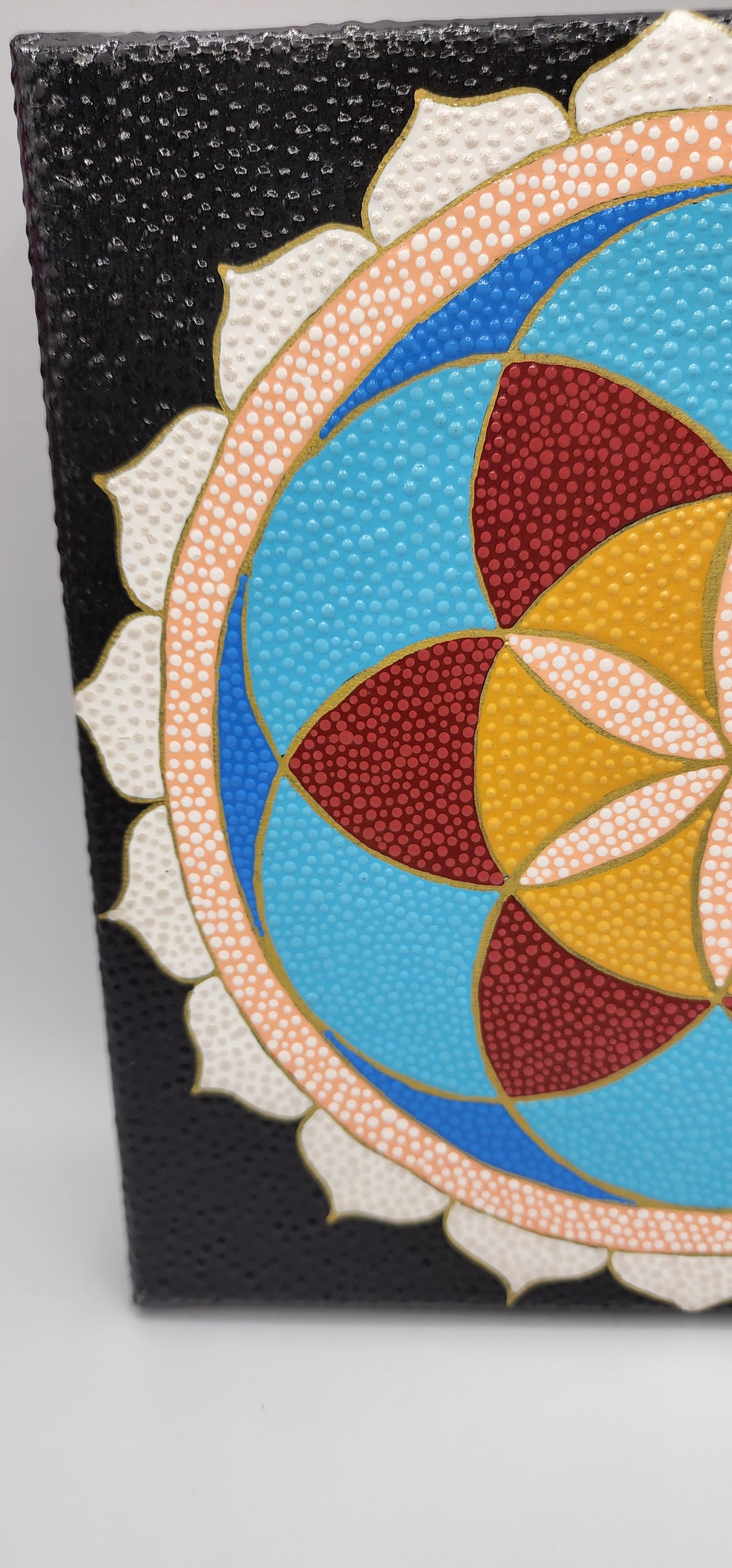 Celina Miller Art - Seed of Life Blue/Yellow