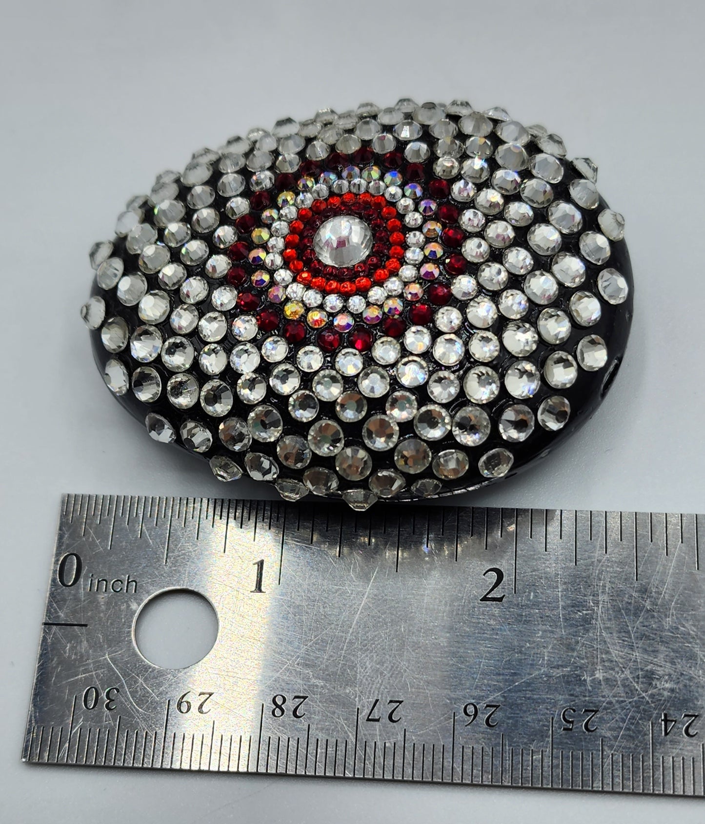 Celina Miller Art - Bling Mandala Palmstone