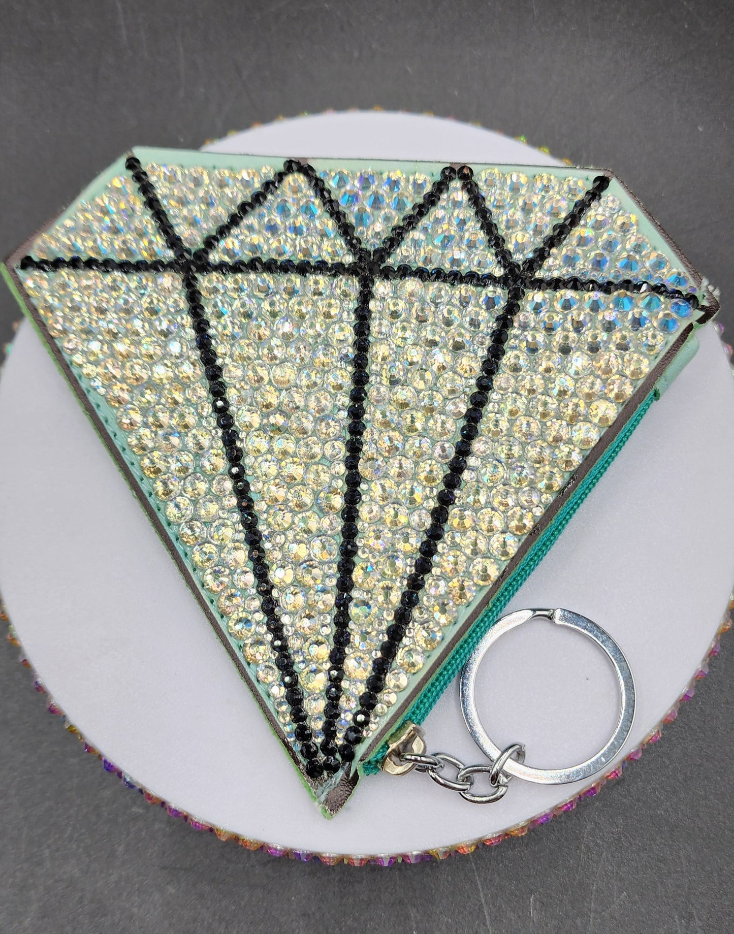 Celina Miller Art - Bling Diamond Coin Purse