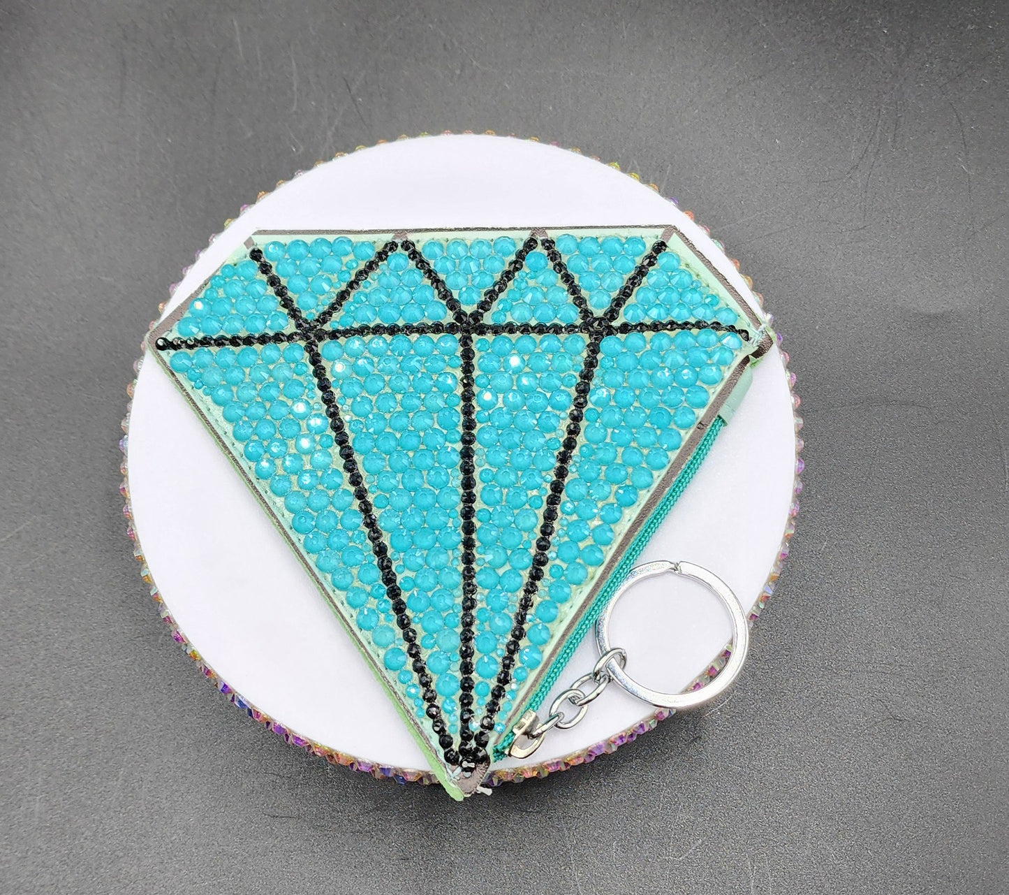 Celina Miller Art - Bling Diamond Coin Purse