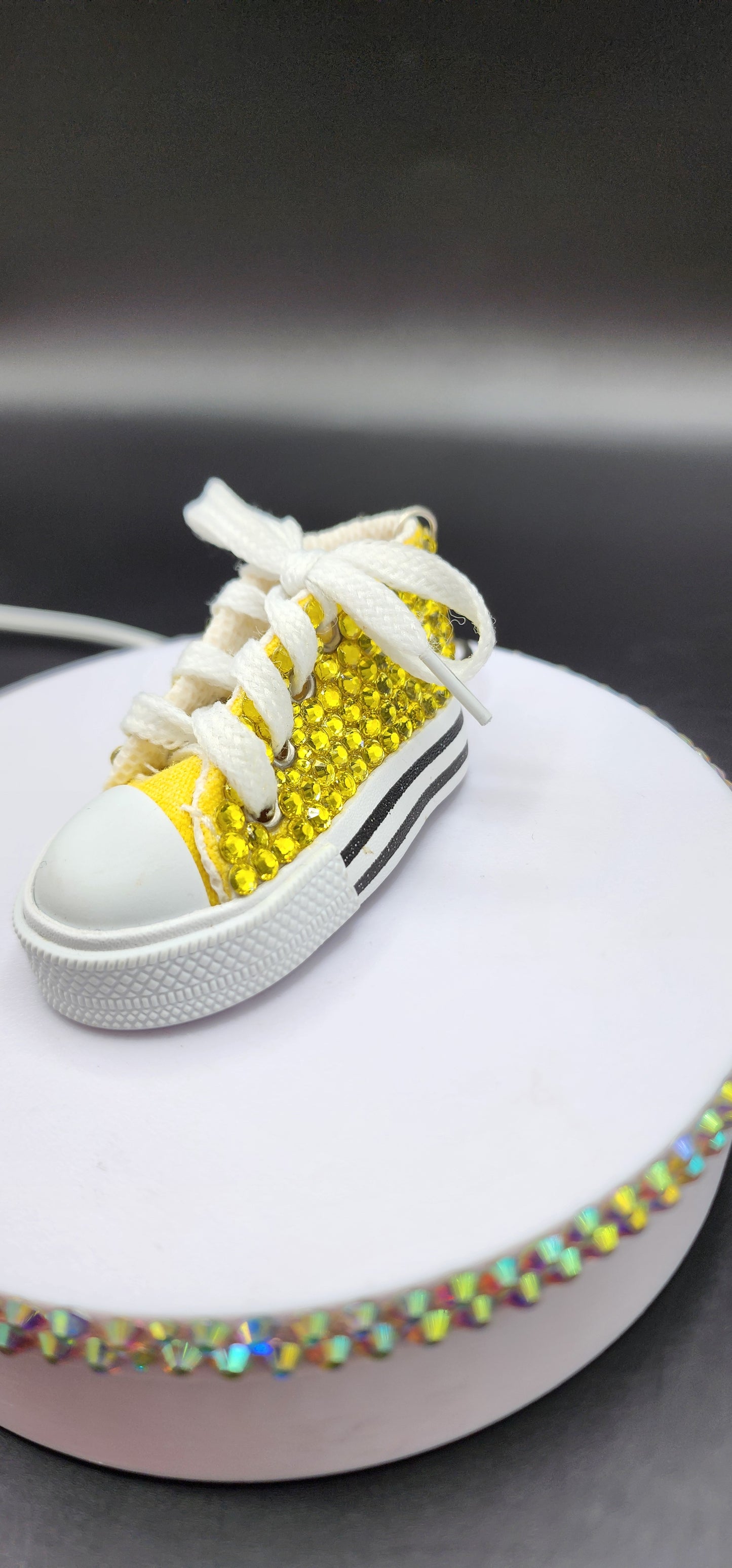 Celina Miller Art - Bling Mini Chuck Keychain