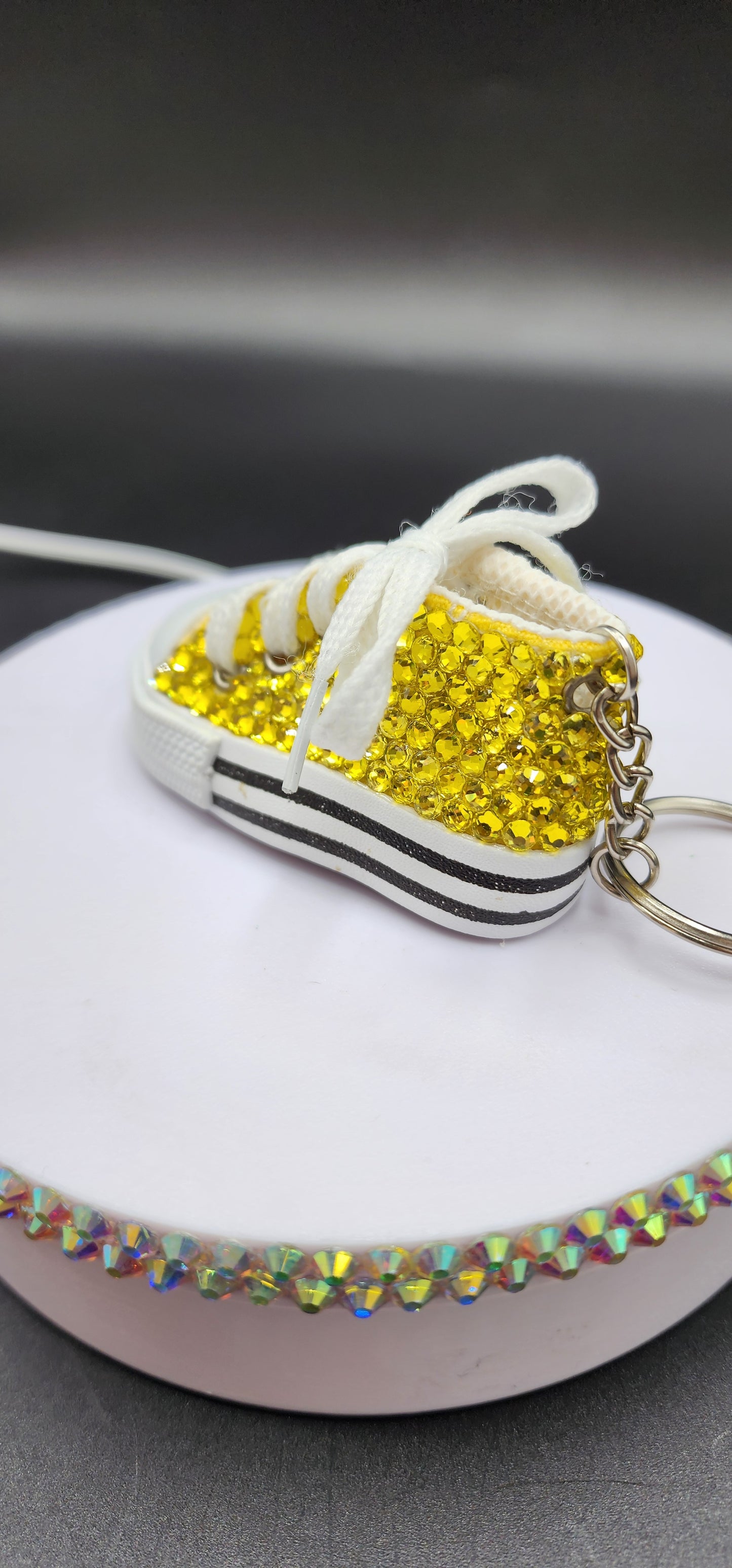 Celina Miller Art - Bling Mini Chuck Keychain