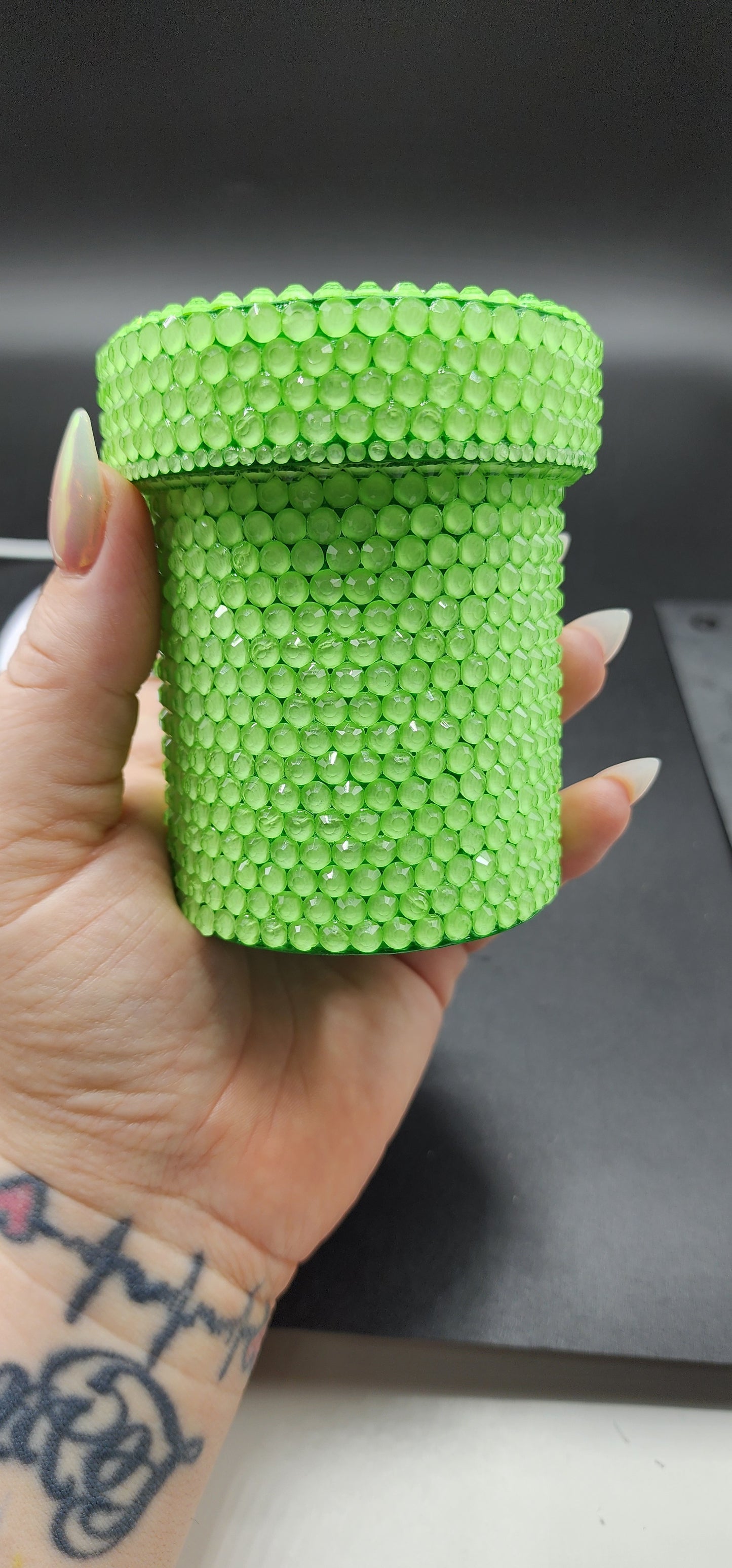 Celina Miller Art - Bling Super Mario Pipe