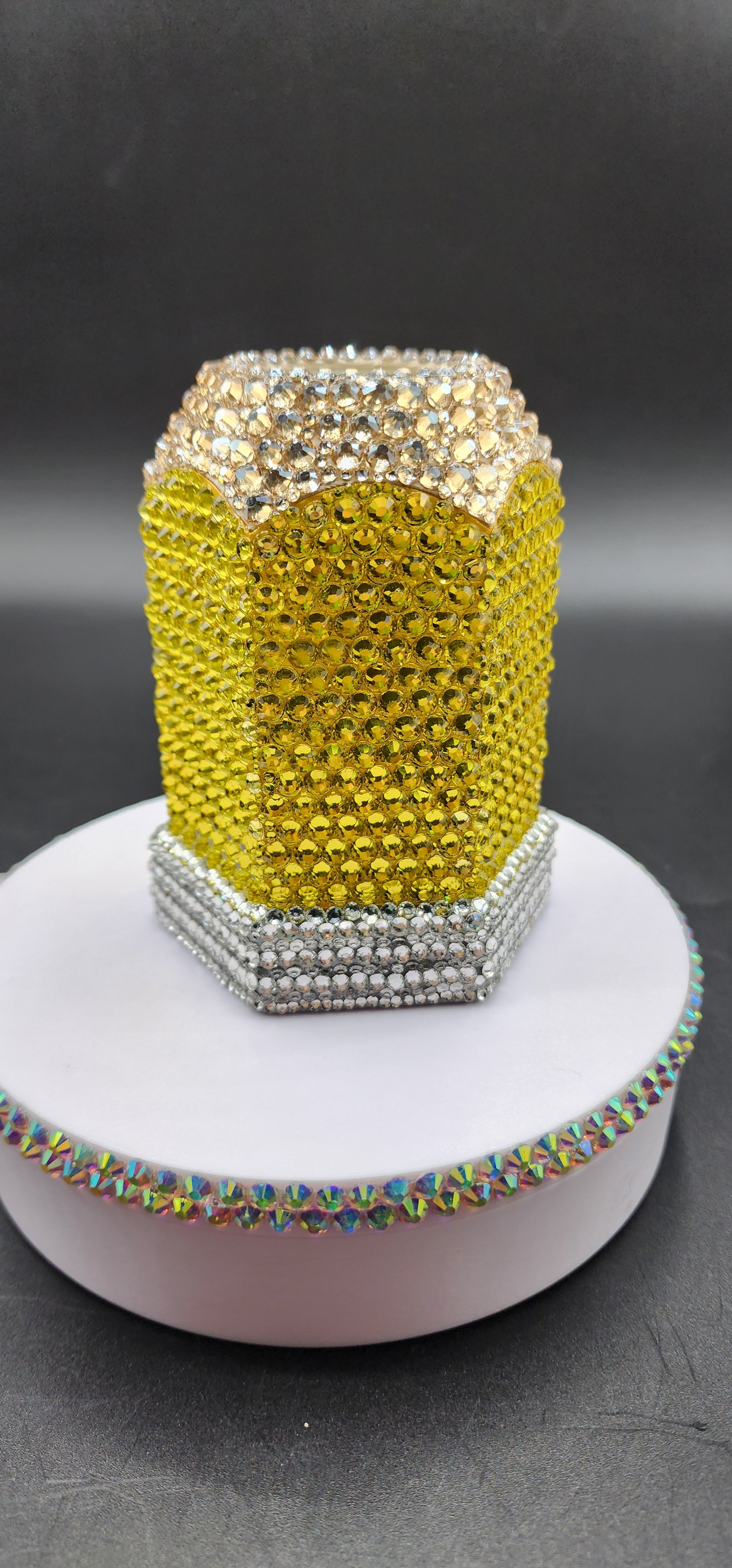 Celina Miller Art - Bling Pencil Shaped Pencil Holder