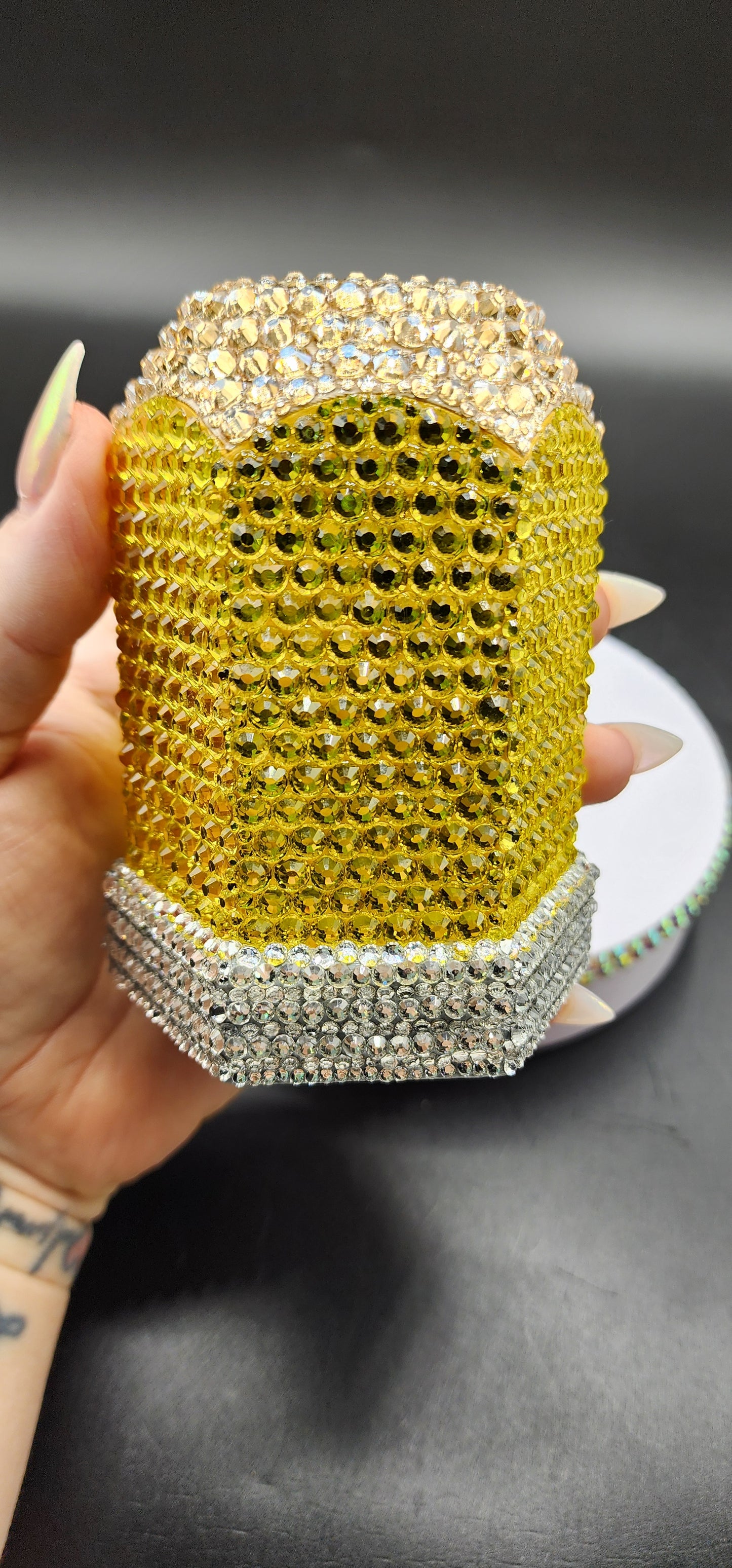 Celina Miller Art - Bling Pencil Shaped Pencil Holder