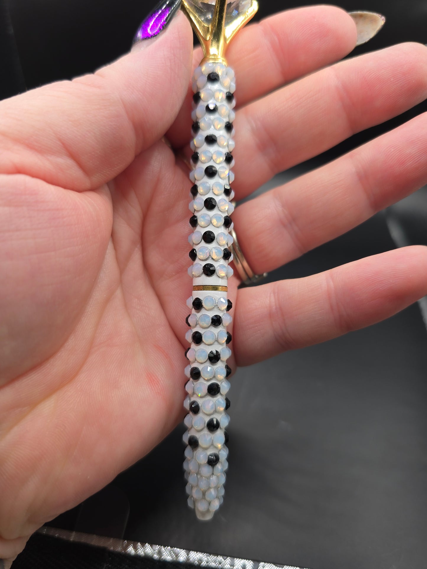 Celina Miller Art - Bling Black and White Pen