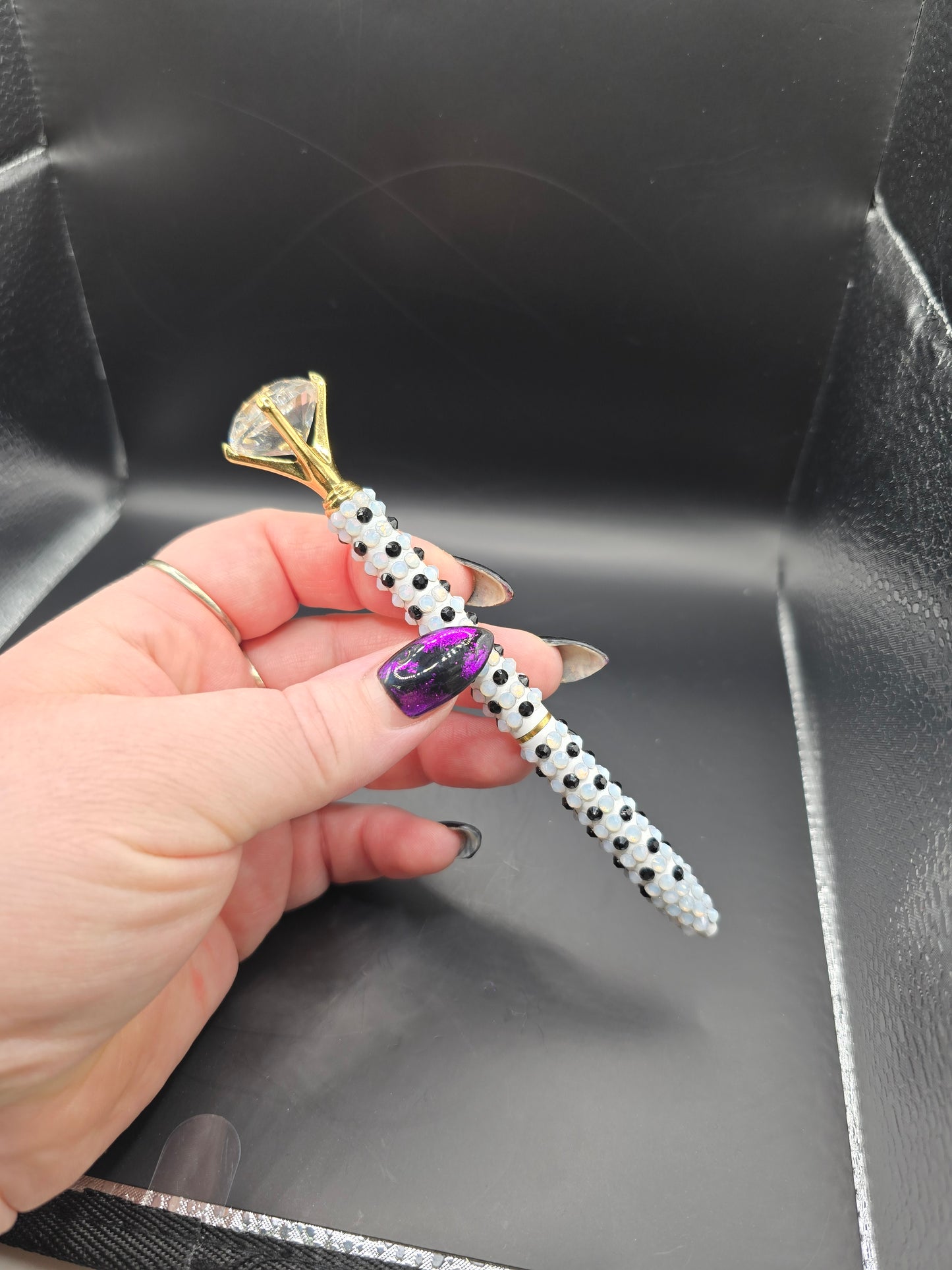 Celina Miller Art - Bling Black and White Pen