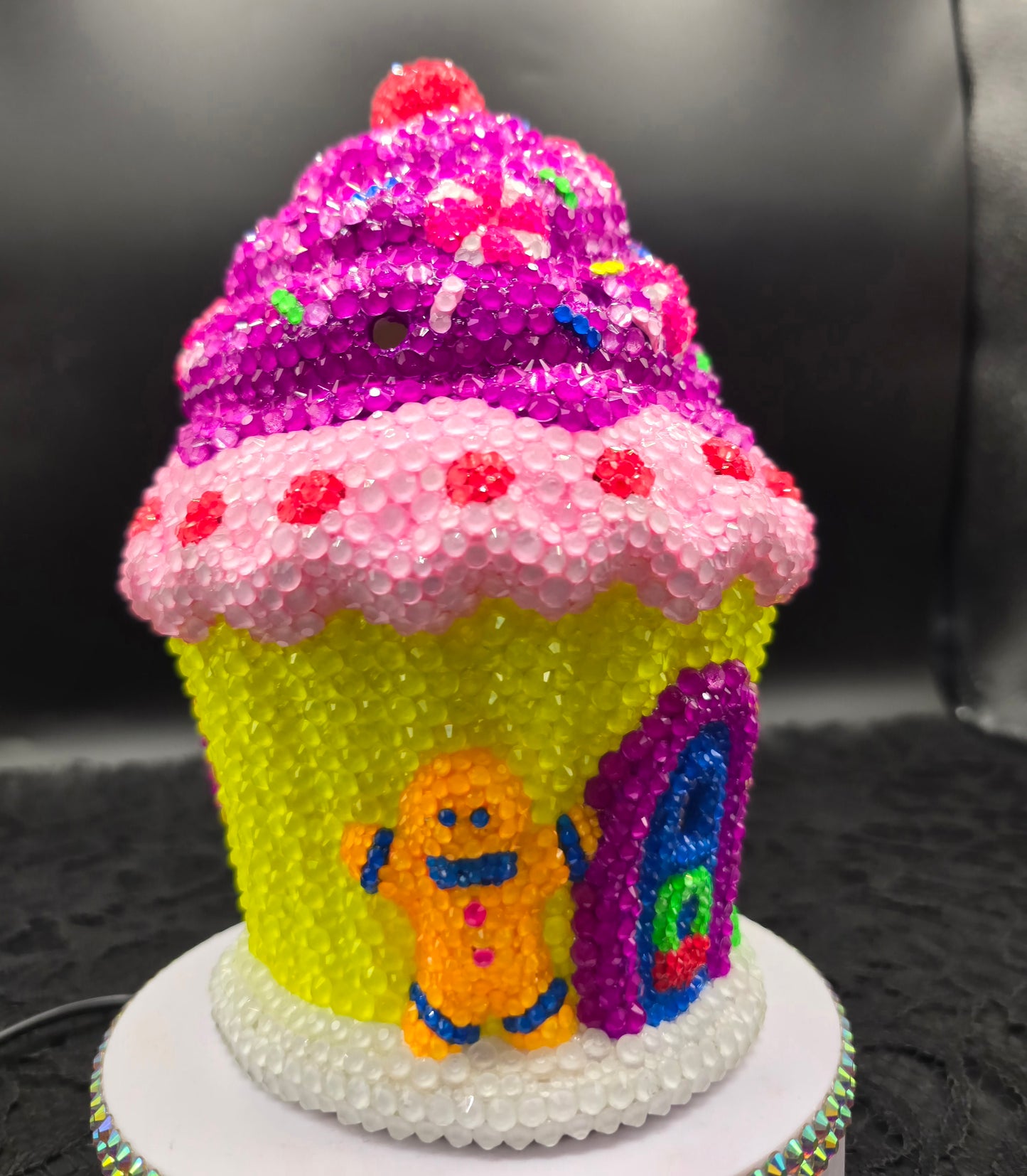 Celina Miller Art - Bling Magical Cupcake House (lights up)