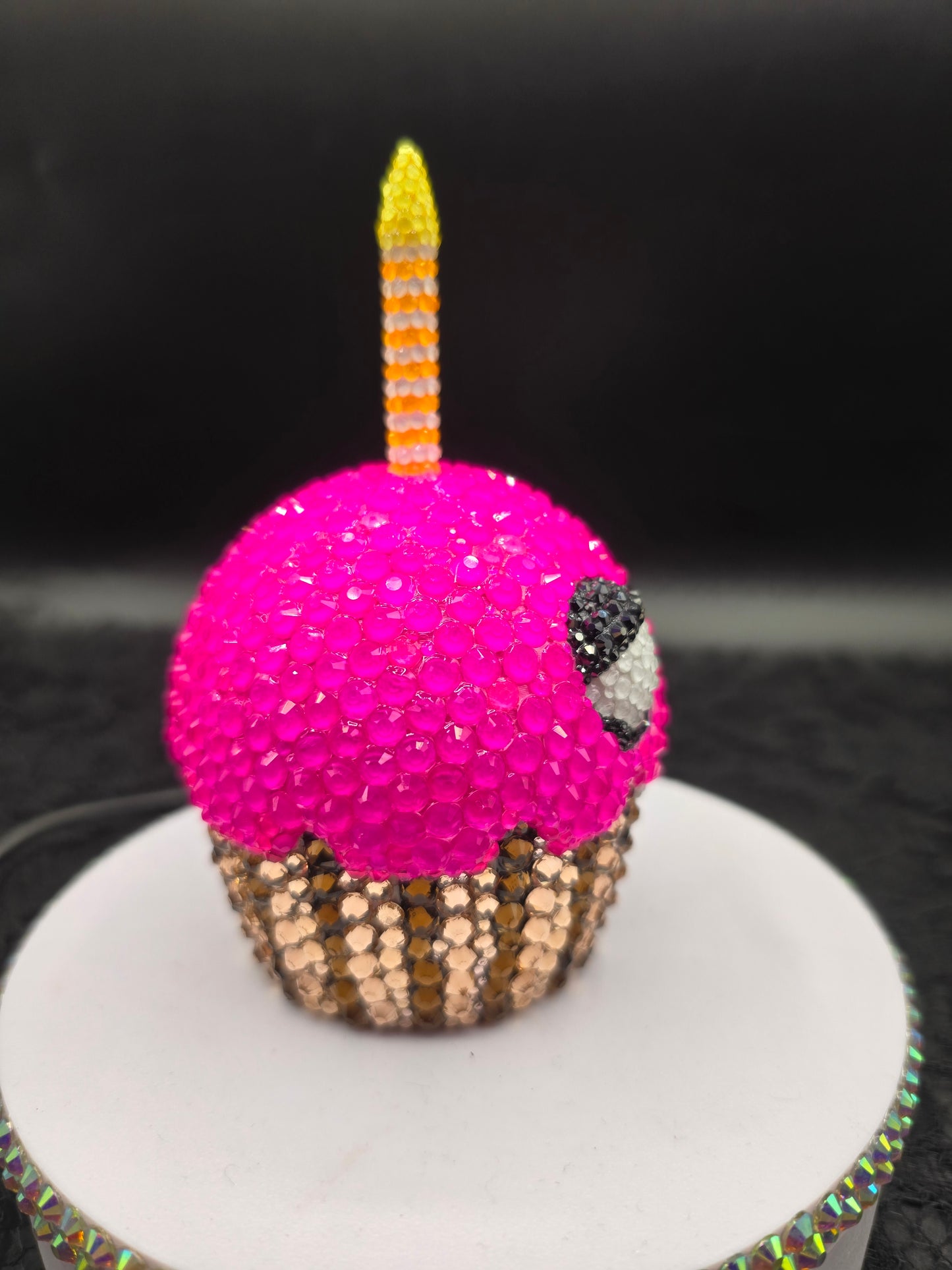 Celina Miller Art - Bling Carl the Cupcake