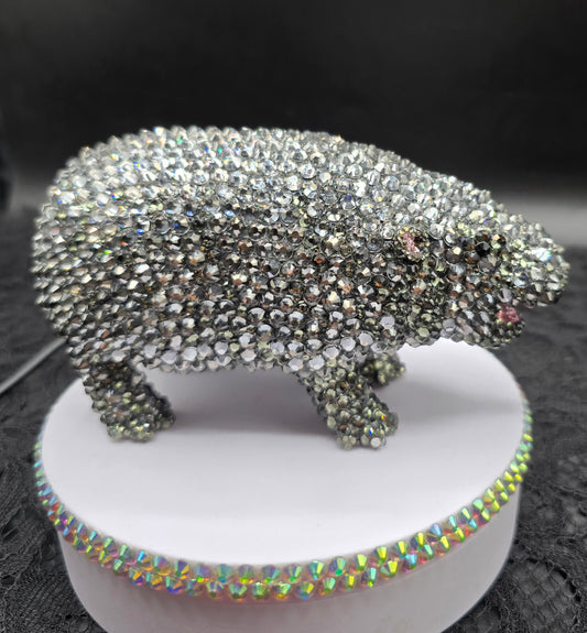 Celina Miller Art - Bling Large Hippo