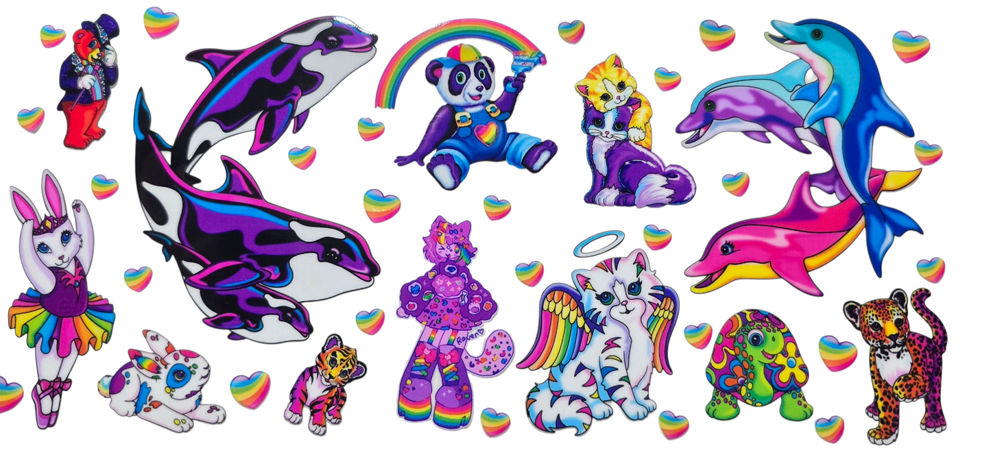 Lisa Frank 16 oz Tumbler