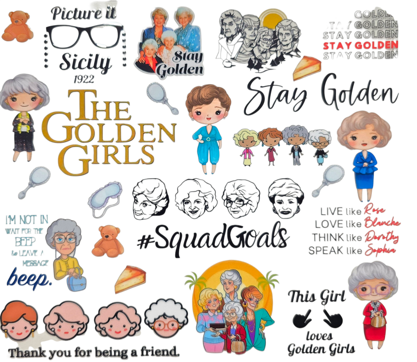 The Golden Girls 20 oz Tumbler