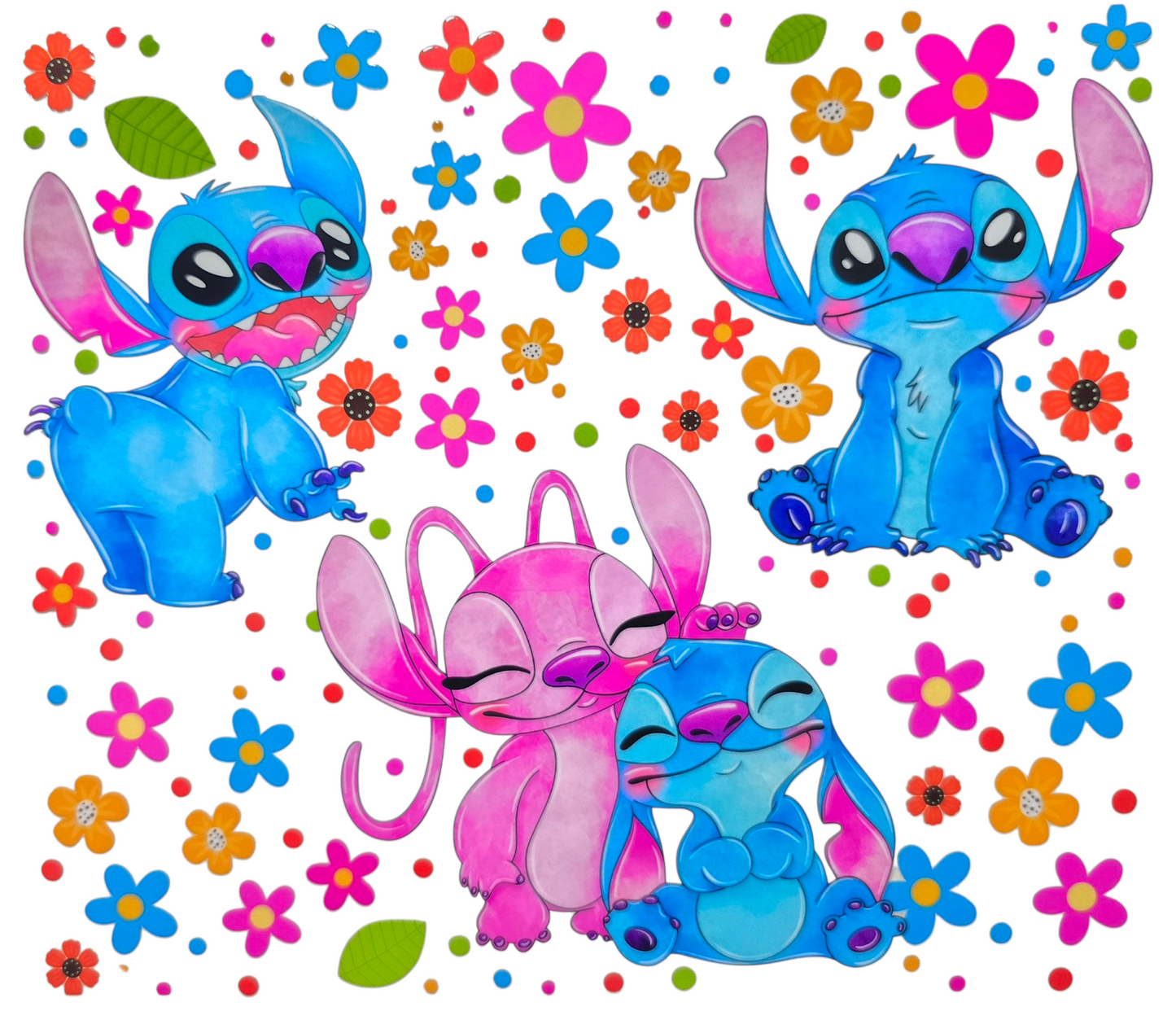 Stitch and Angel 20 oz Tumbler