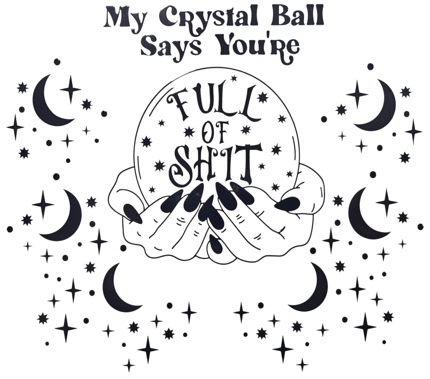 My Crystal Ball Says You're Full of Shit 20 oz Tumbler