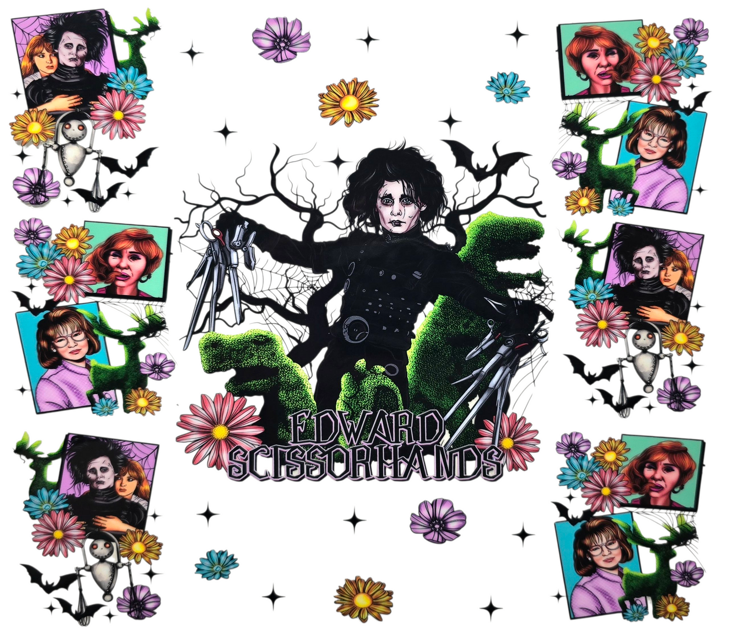 Edward Scissorhands 20 oz Tumbler