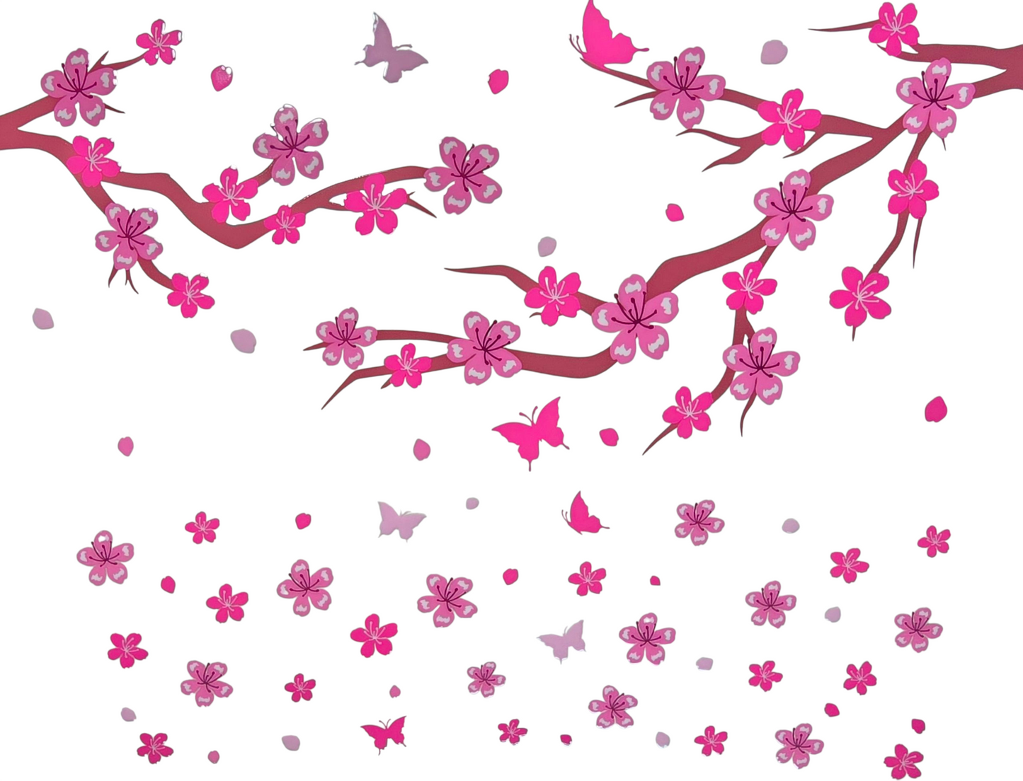 Cherry Blossom 40 oz Tumbler