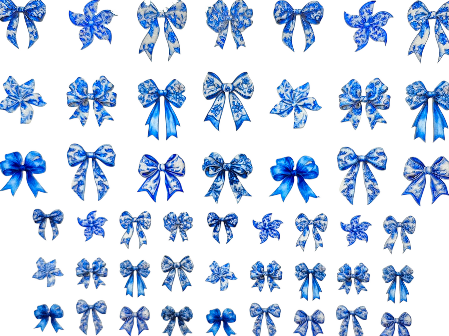 Blue Bows 40 oz Tumbler