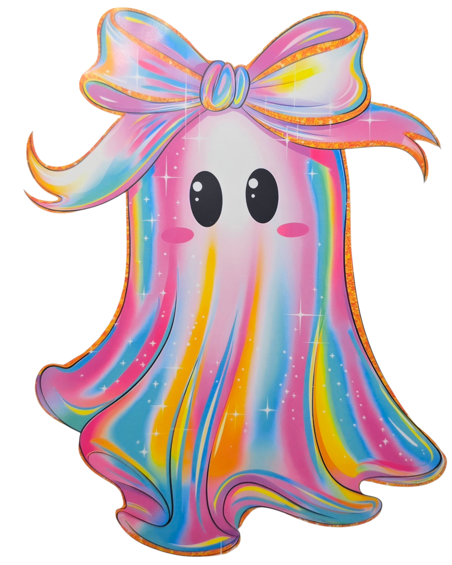 Cute Holographic Looking Ghost T-Shirt