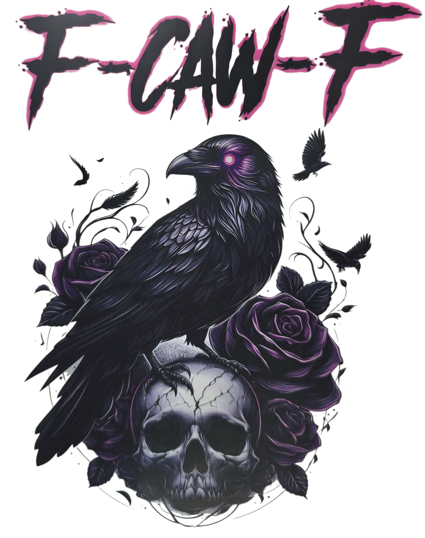 F-CAW-F Raven Hoodie