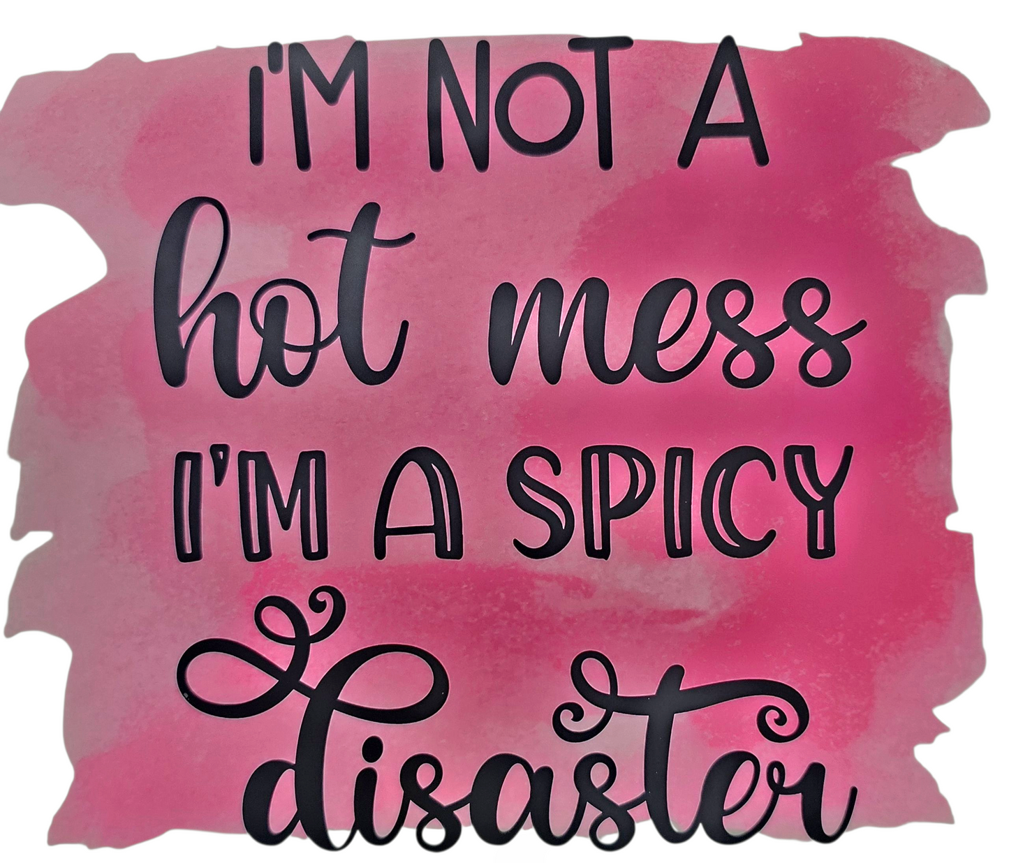 I'm Not a Hot Mess I'm a Spicy Disaster Hoodie
