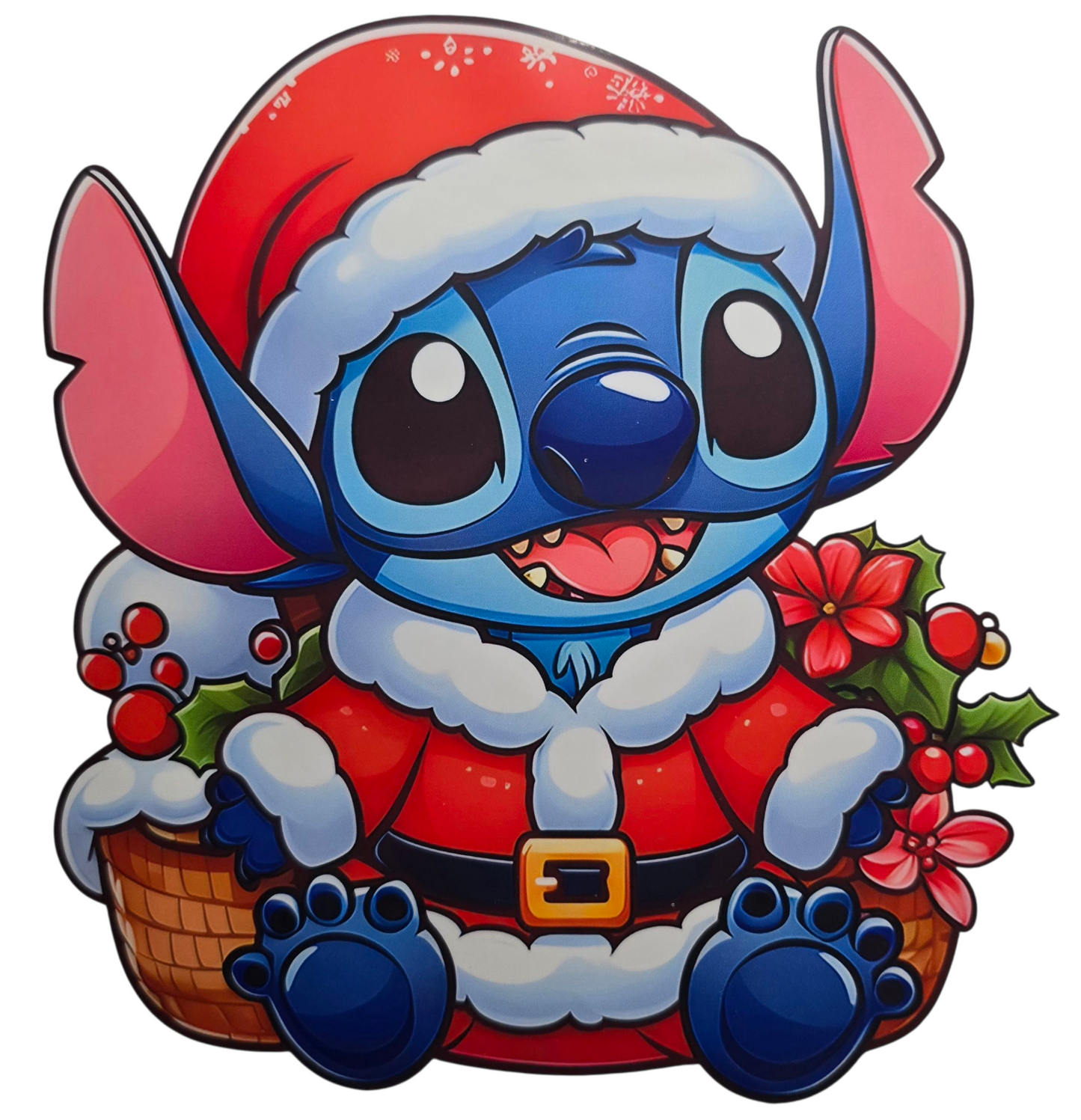 Christmas Santa Stitch T-Shirt